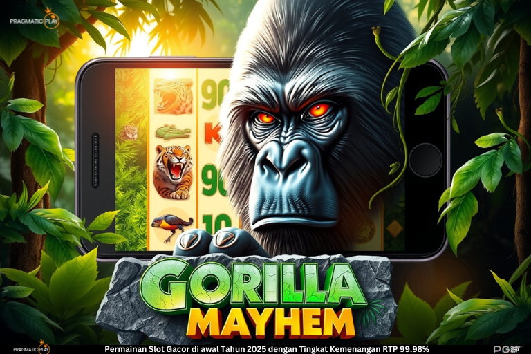 Gorilla Mayhem – Menjelajahi Hutan Liar Penuh Kejutan