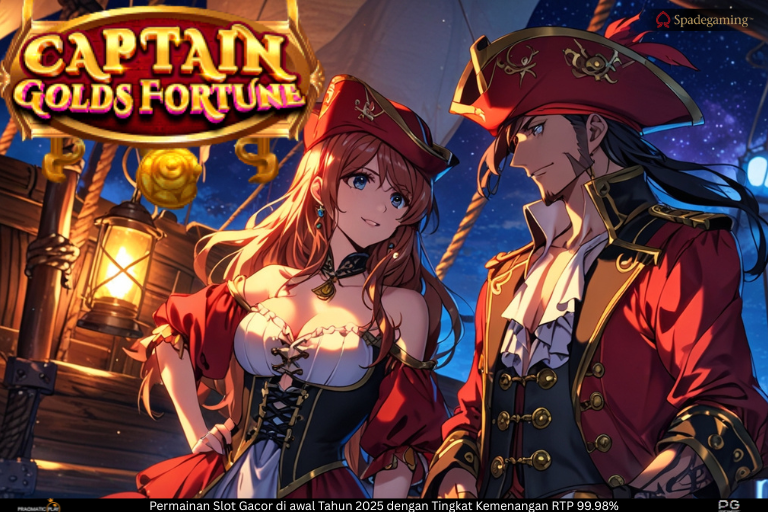 Captain Gold Fortune: Slot Online Bertema Bajak Laut